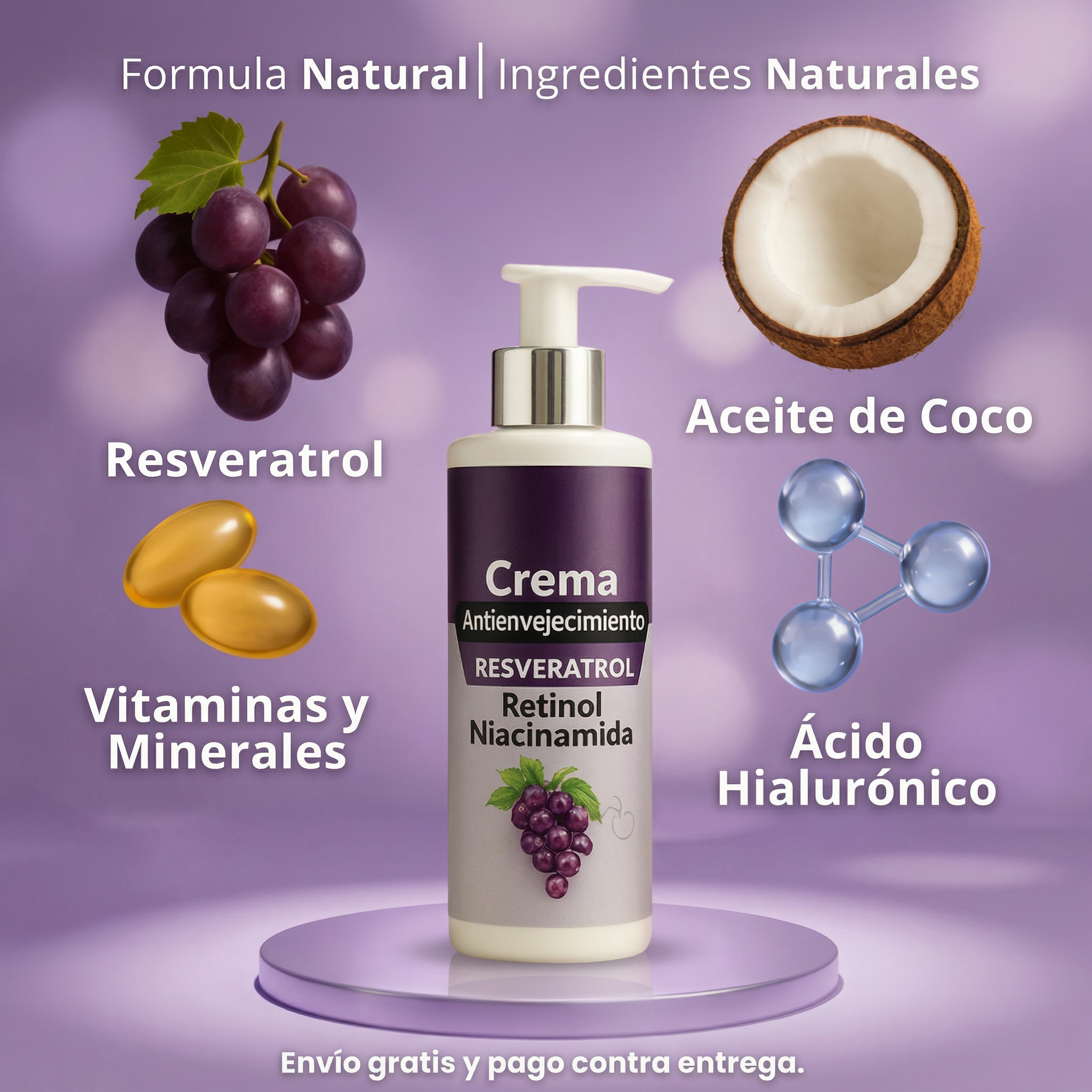 Crema Rejuvenecedora Resveratrol