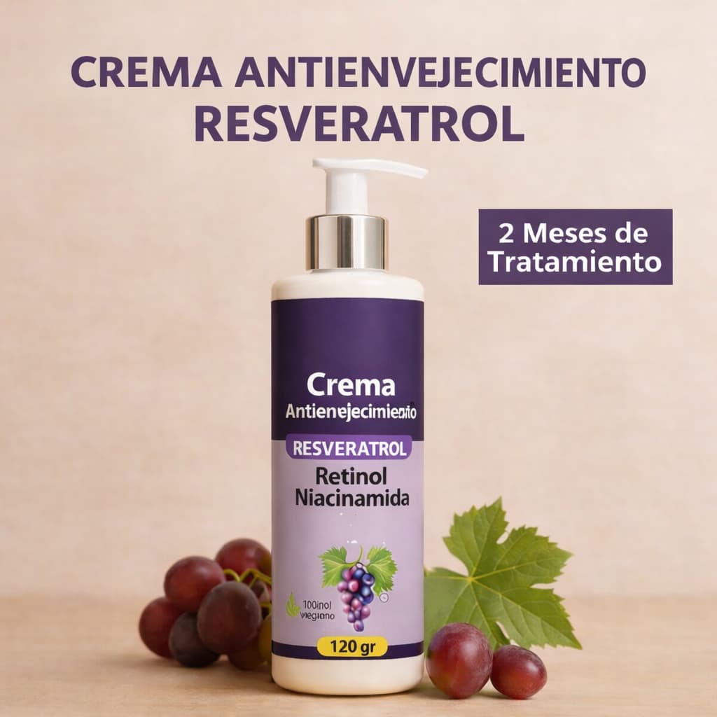 Crema Rejuvenecedora Resveratrol
